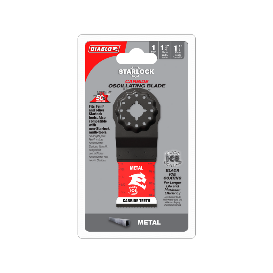 Diablo 32mm Starlock Carbide Multi Tool Blade for Metal - Durable Cutting - SuperSaverAU - view 1