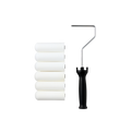 Prorenovator 100 Mini Roller Foam Set 7 Pack - 9mm - High Density - Black - SuperSaverAU - view 2