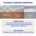 Permastik 30mm x 30mm Clear Outdoor Mounting Tabs - 12 Pack Acrylic Indoor & Outdoor