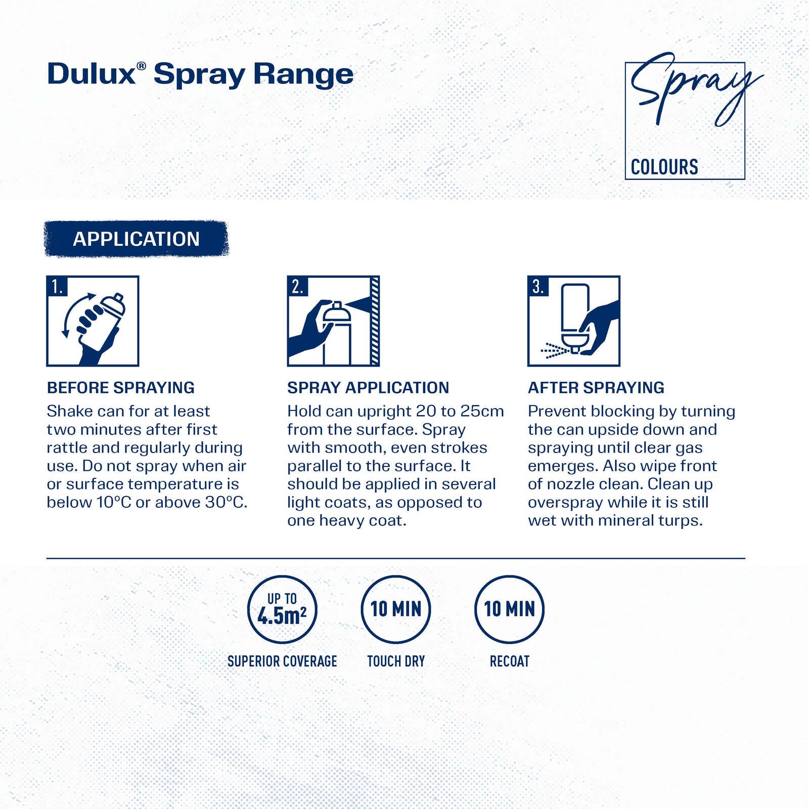 Dulux 340g Purple Eden Gloss Finish Spray Paint, High-Gloss Purple, Indoor & Outdoor