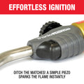 Tradeflame Mini Cyclone Torch - Trigger Ignition, Variable Flame