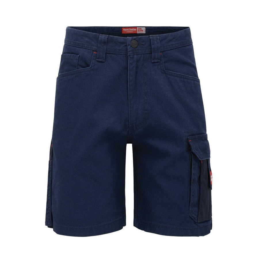 Hard Yakka Navy Legends Cargo Short 87R Cotton Tough Relaxed Fit - SuperSaverAU - view 1