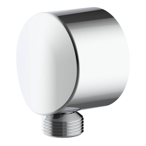 Estilo Chrome Wall Elbow, ABS