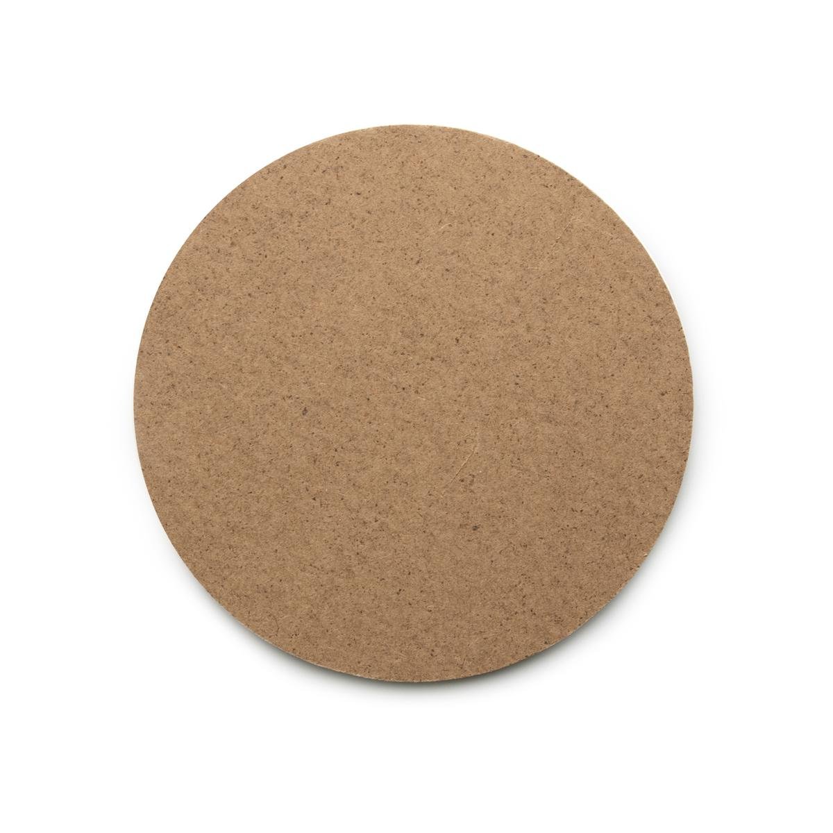Boyle Wooden Round Coaster - 9cm - MDF - Smooth Surface for DIY Projects - SuperSaverAU - view 1