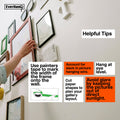 Everhang 20kg Heavy-Duty Zinc Plated Steel Solid Wall Picture Hanging Hook - 3 Pack