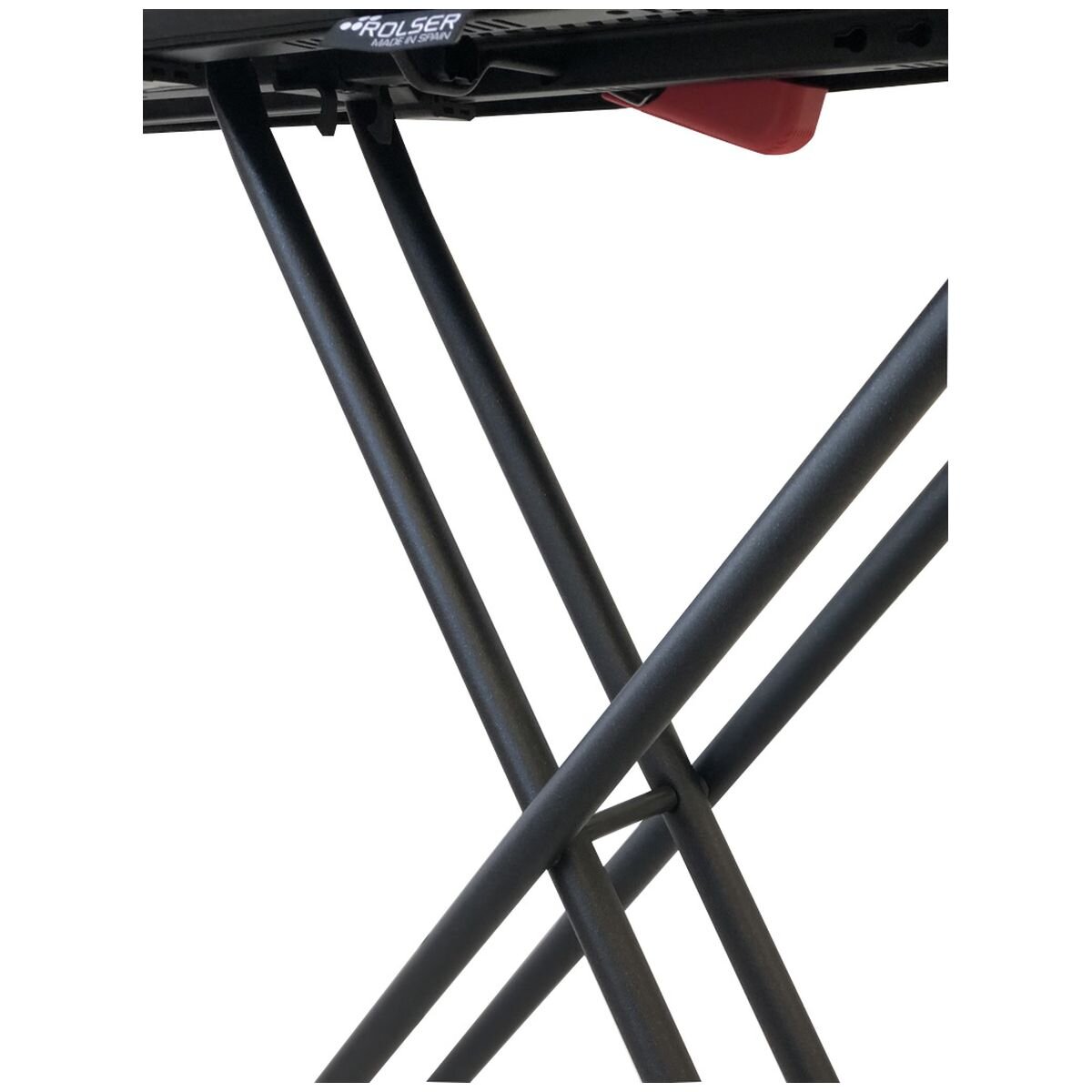 Rolser K-S folding ironing board - black tube, 6 height positions, safety lock system - R-K04016