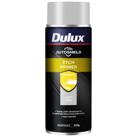 Dulux Autoshield Grey Etch Primer Spray Paint 340g