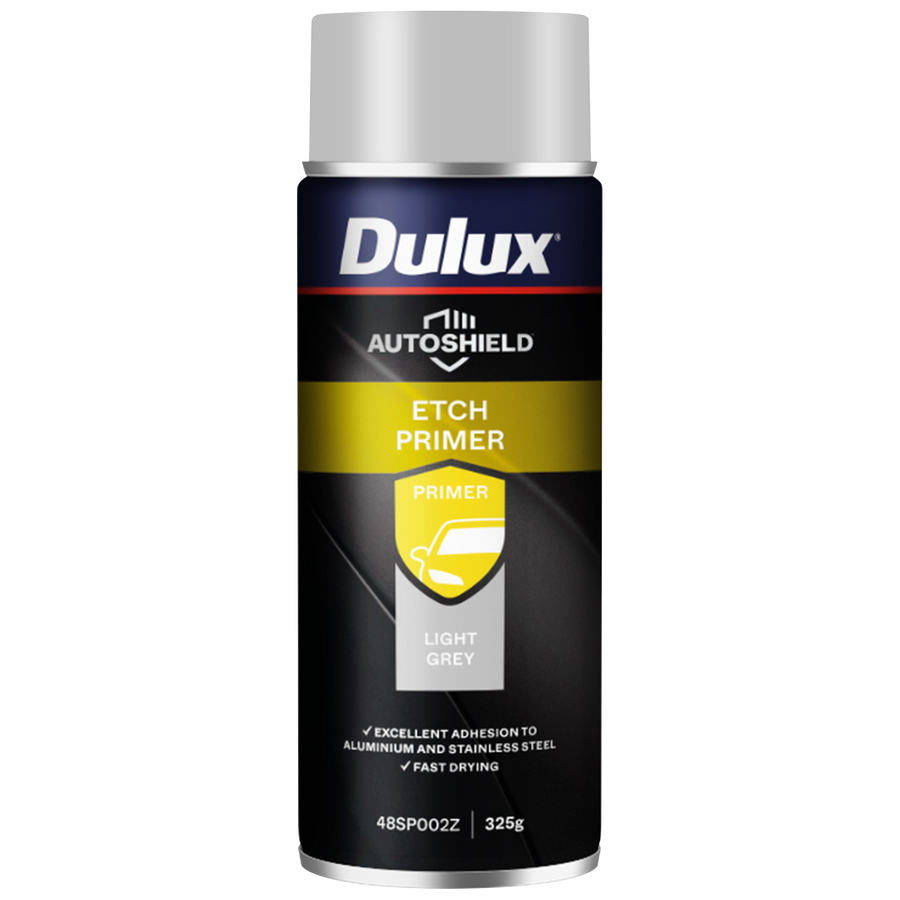 Dulux Autoshield Grey Etch Primer Spray Paint 340g