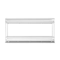 Ezy Storage Forma 2-Tier Pull-Out Drawer White 100 x 500mm