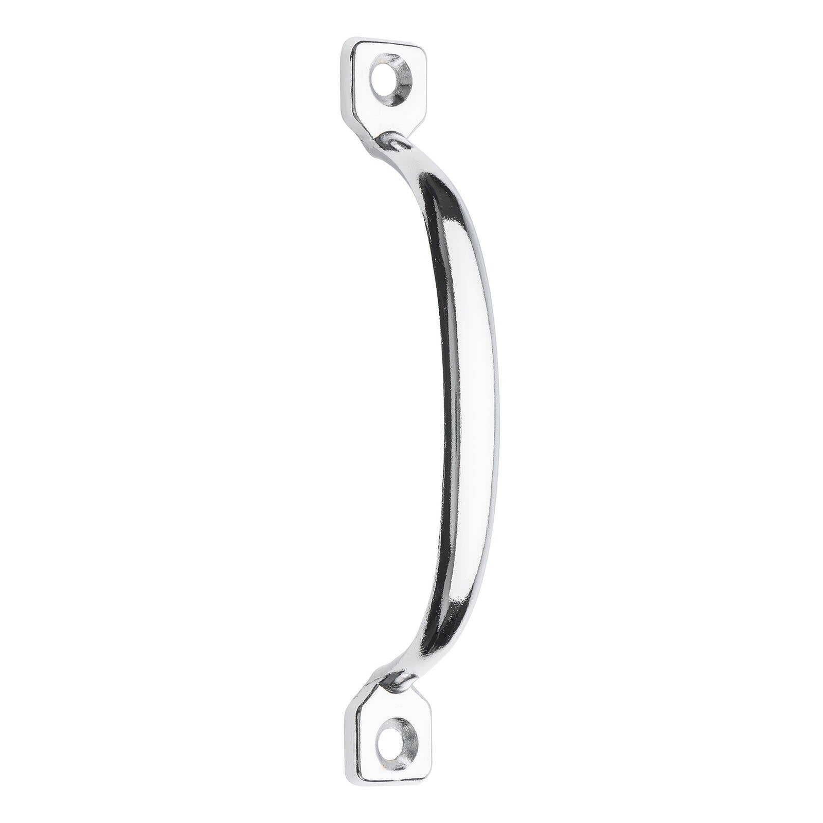 Zenith 102mm Polished Chrome Zinc Alloy Door Handle with Screws