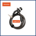 Wordcode 10mm x 2.1m Steel Xtenda Resettable Bike Lock with Word Code