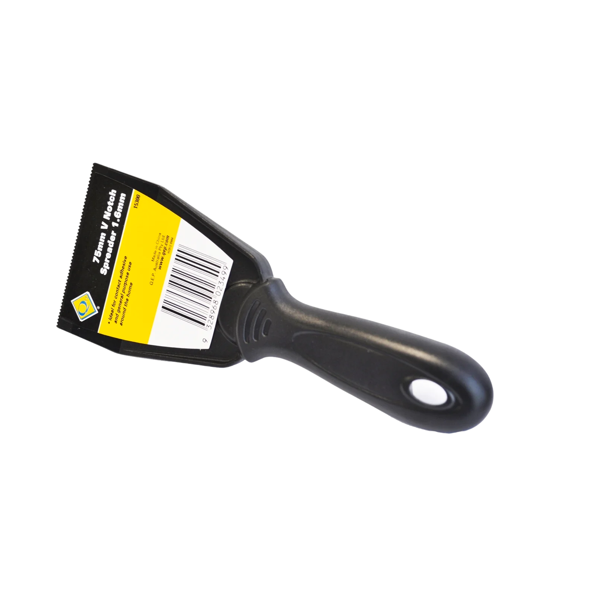 Qep 75 x 1 6mm V Notch Adhesive Floor Spreader - HPPE - Durable - Precise - SuperSaverAU - view 1