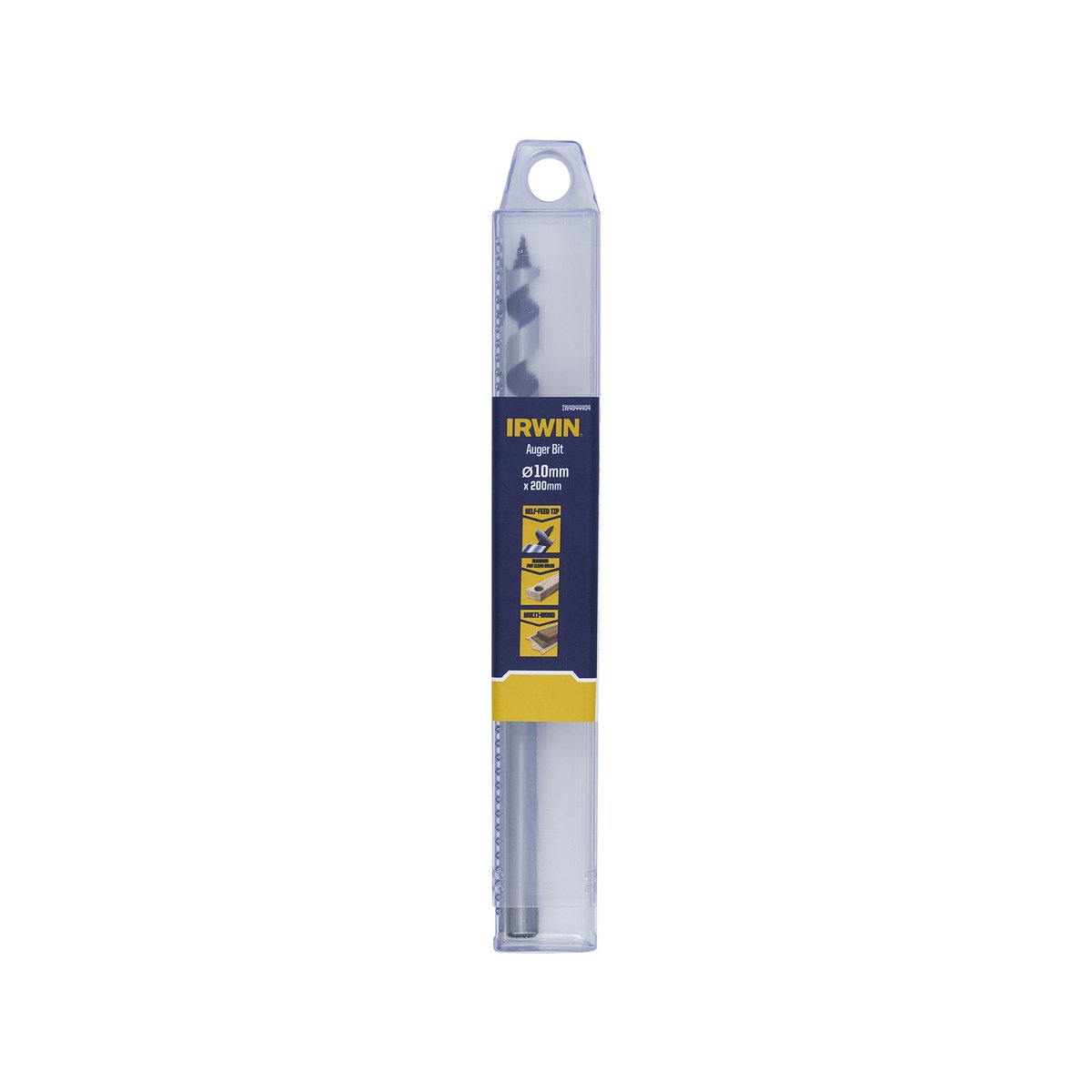 Irwin Auger Bit - 10 x 200mm - 125mm Length - Durable Hardened Steel - Efficient Drilling - SuperSaverAU - view 2