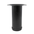 Adoored Table Leg - 60 x 150mm - Steel - Black Round - SuperSaverAU - view 1