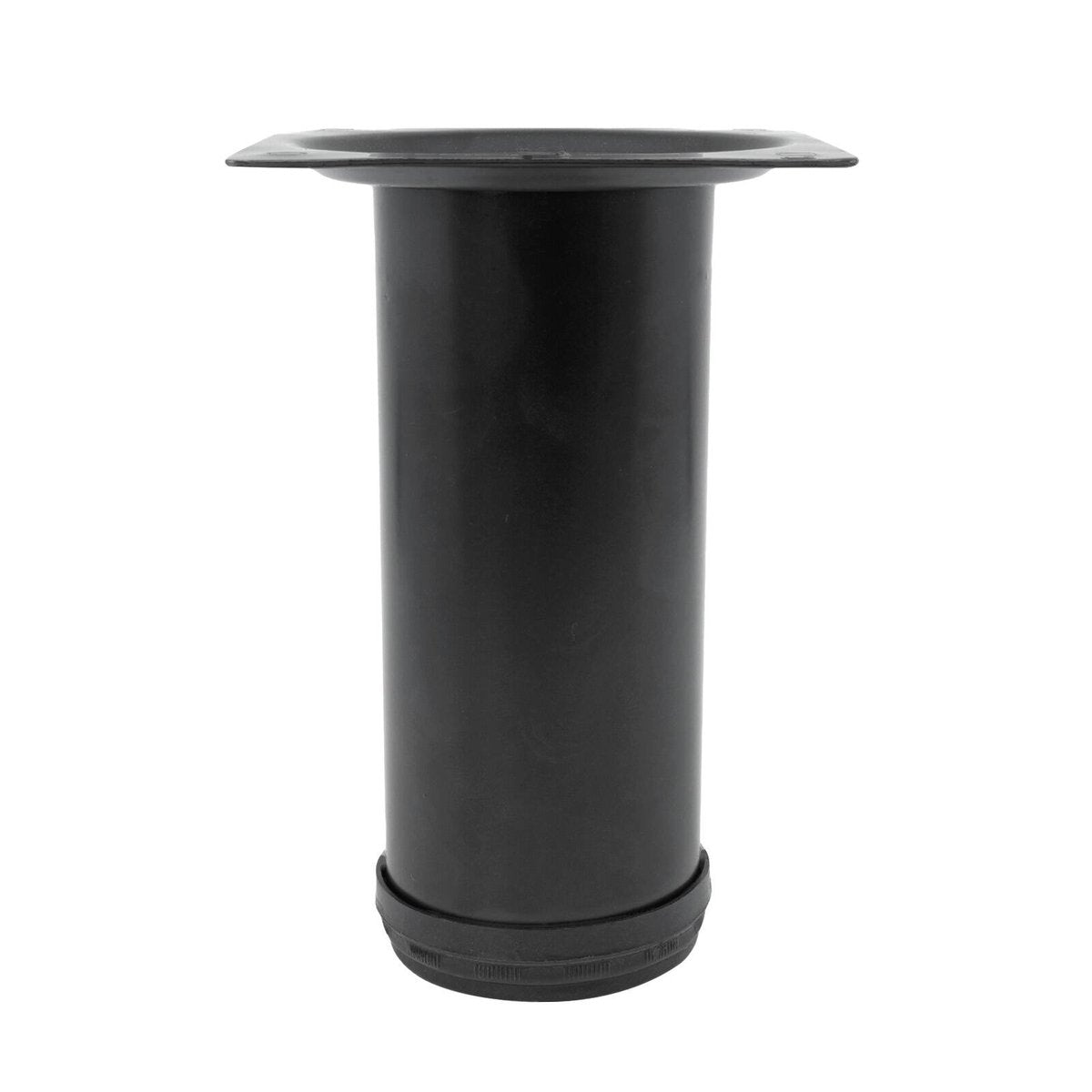 Adoored Table Leg - 60 x 150mm - Steel - Black Round - SuperSaverAU - view 1