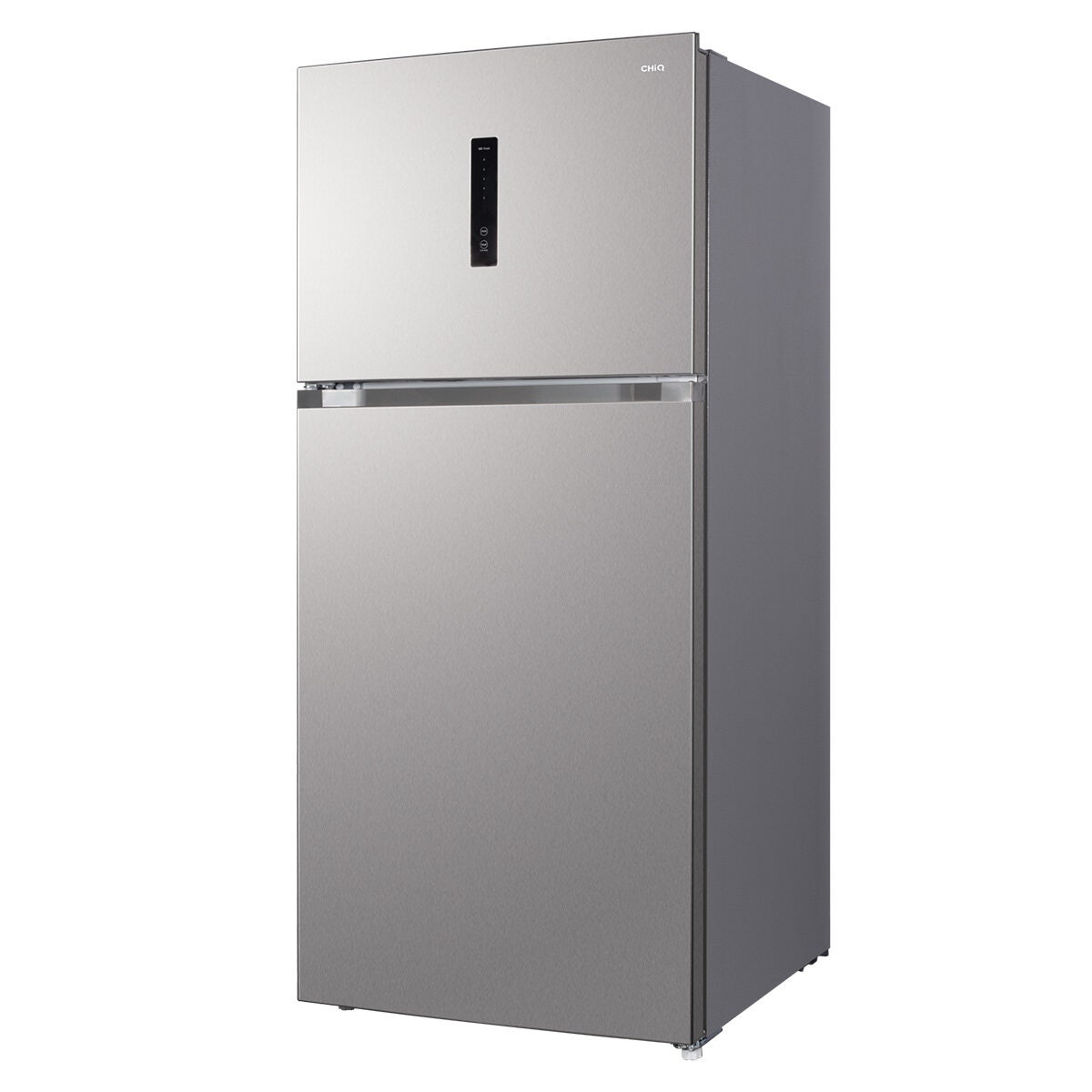 CHiQ 515L Top Mount Fridge - Stainless Steel with Wine Rack and Easy-to-Get Ice Box - CTM512NSS5E