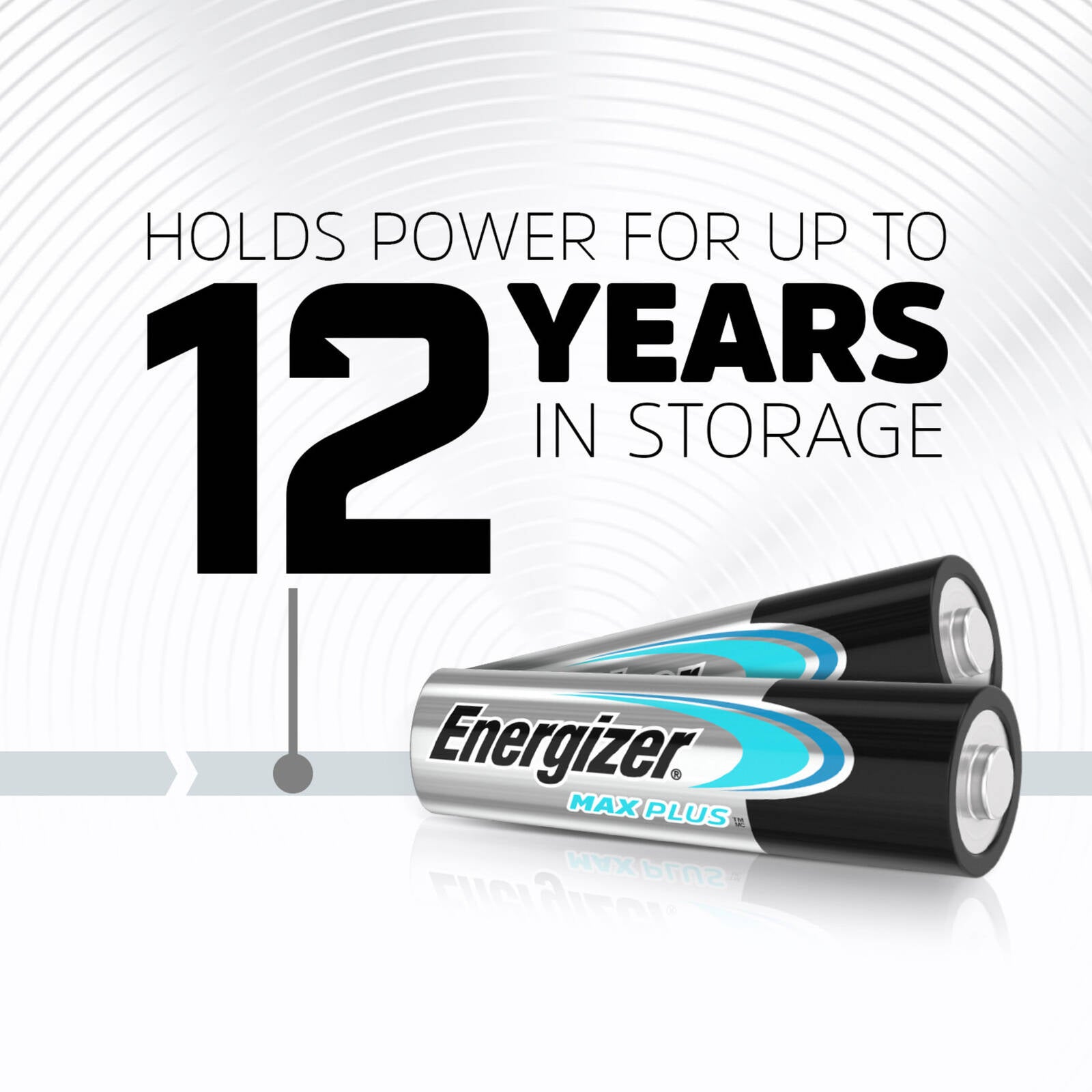 Energizer Max Plus AA Alkaline Battery 12 Pack EP91HP12T