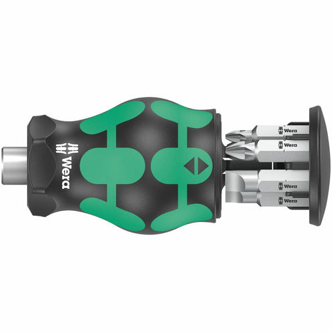 Wera Kraftform 4 Bit Holding Screwdriver - 65mm - Ergonomic Handle - Compact - SuperSaverAU - view 1