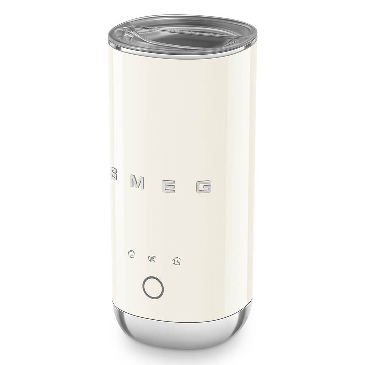 Smeg 50s Retro Style Milk Frother 180ml - Cream, Hot Milk, Hot Froth and Cold Froth - MFF02CRAU