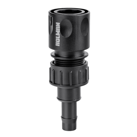 Holman 13mm Barbed Snap-On Connector - 12mm Polyethylene - UV Stabilised - SuperSaverAU - view 1