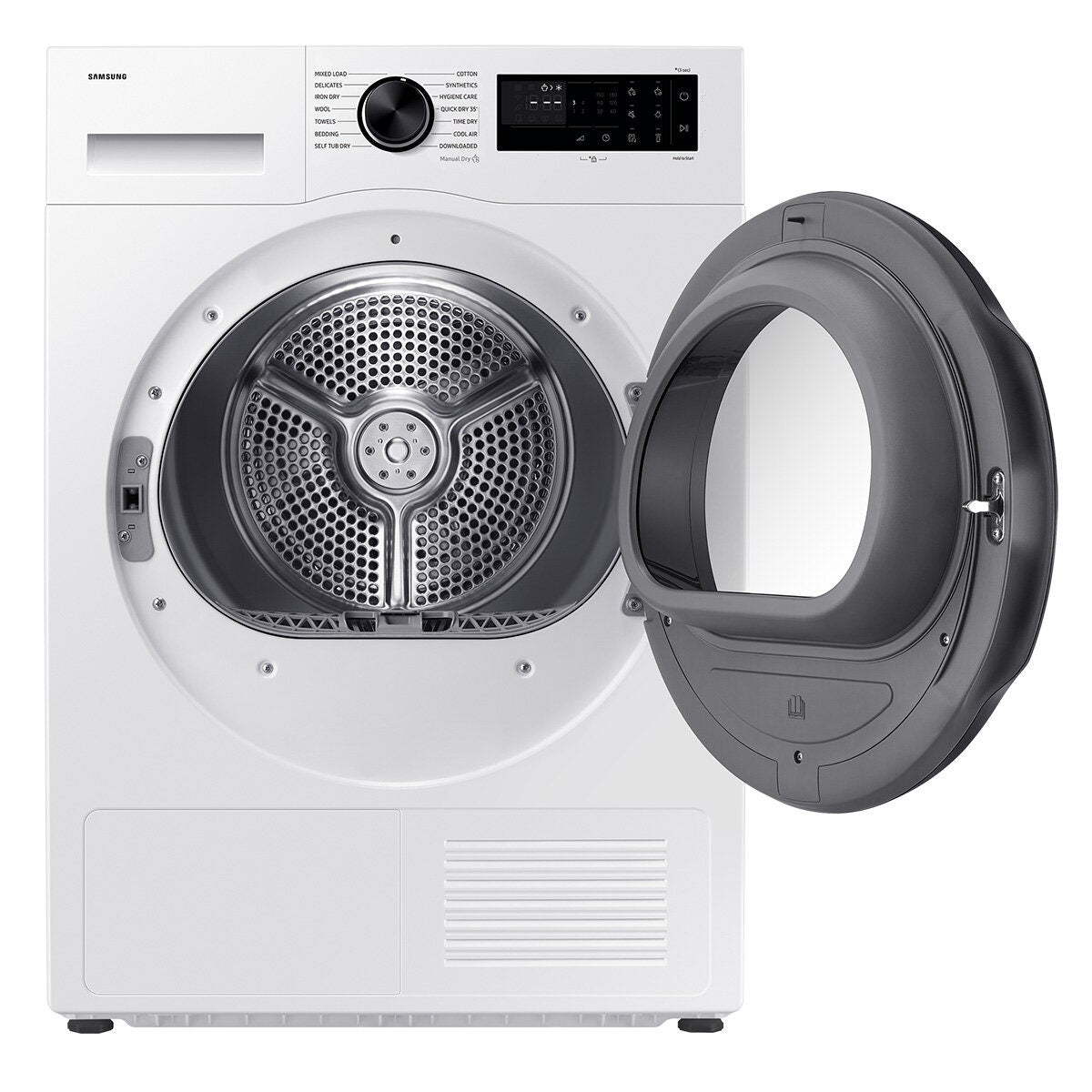 Samsung 9kg Smart Heat Pump Dryer - 9 Star Energy Rating - SmartThings Wi-Fi - White - DV90DGC4A0AE