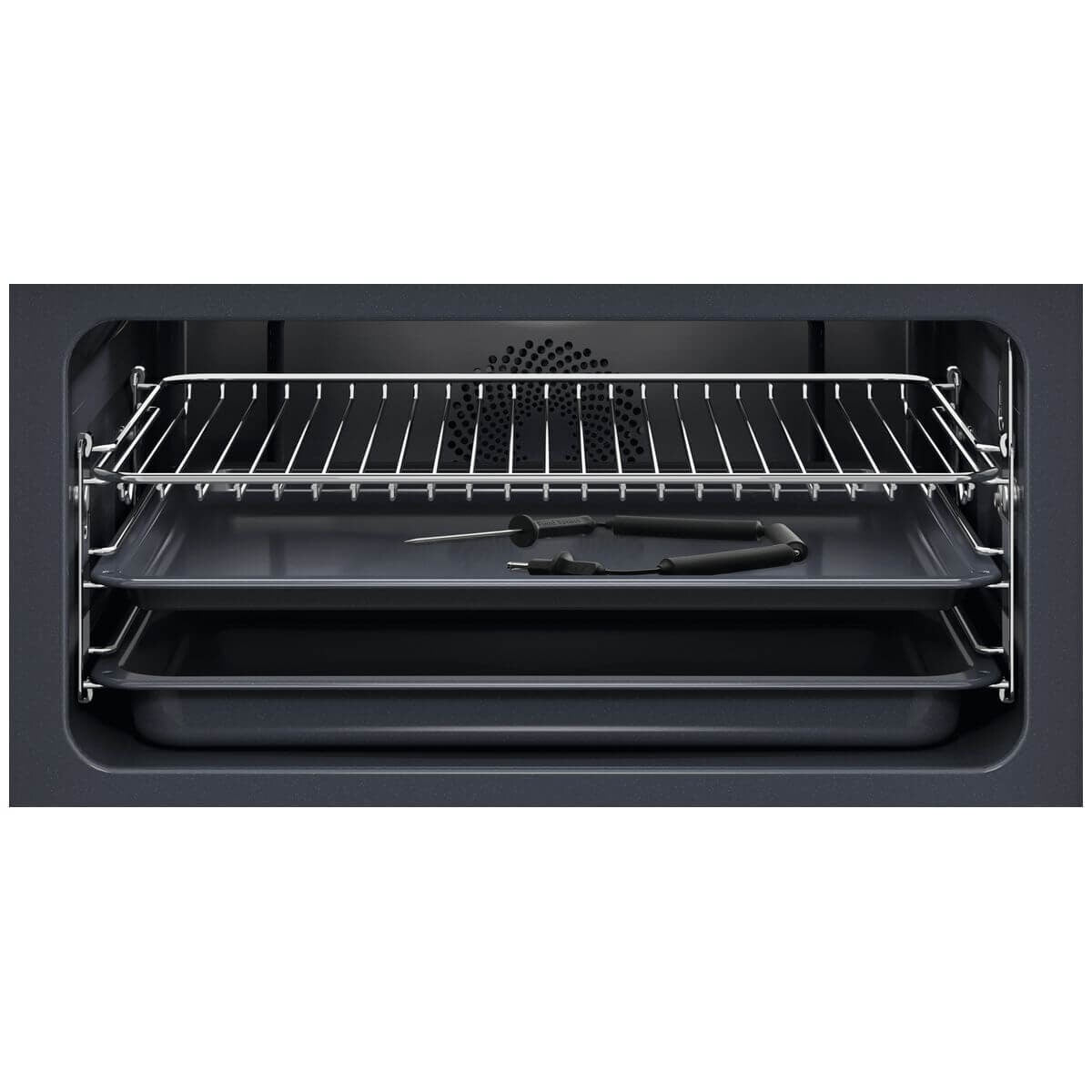 Electrolux 44L Built-In Microwave Oven 900W - Dark Stainless Steel - 13 Auto Programs - EVEM6546DF