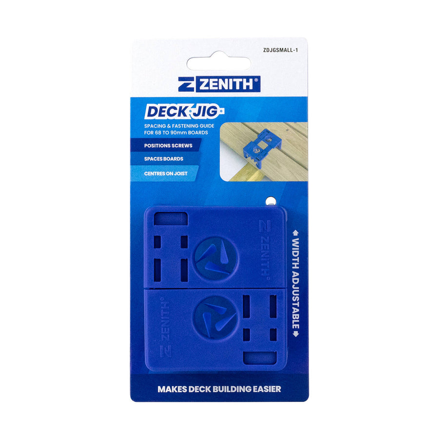 Zenith Deck Jig Spacing & Fastening Guide Tool 8mm Gap - Small