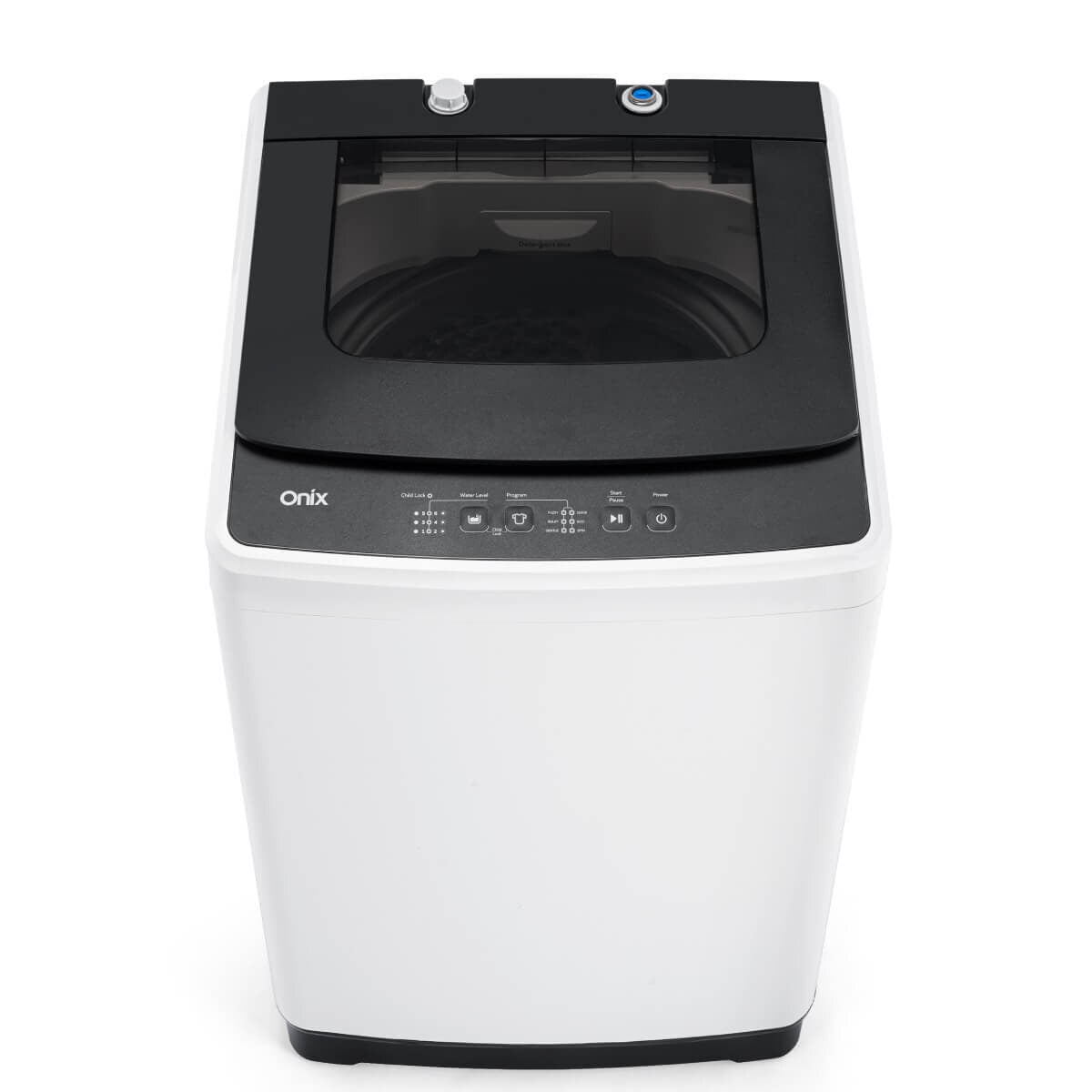 Onix 7kg Top Load Washing Machine - White, Sharkfin Pulsator, Stainless Steel Drum, 3 Year Warranty - ON-TLW7W