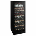 Vintec 148 Bottle Wine Storage Cabinet - Black, Multi-Temp Zones, Left Hinge, Anti-UV Glass - VWM148SBA-L