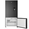 Haier 514L Bottom Mount Fridge - Non-Plumbed Chilled Water, Black, 5.5 Star Energy - HRF510BHC