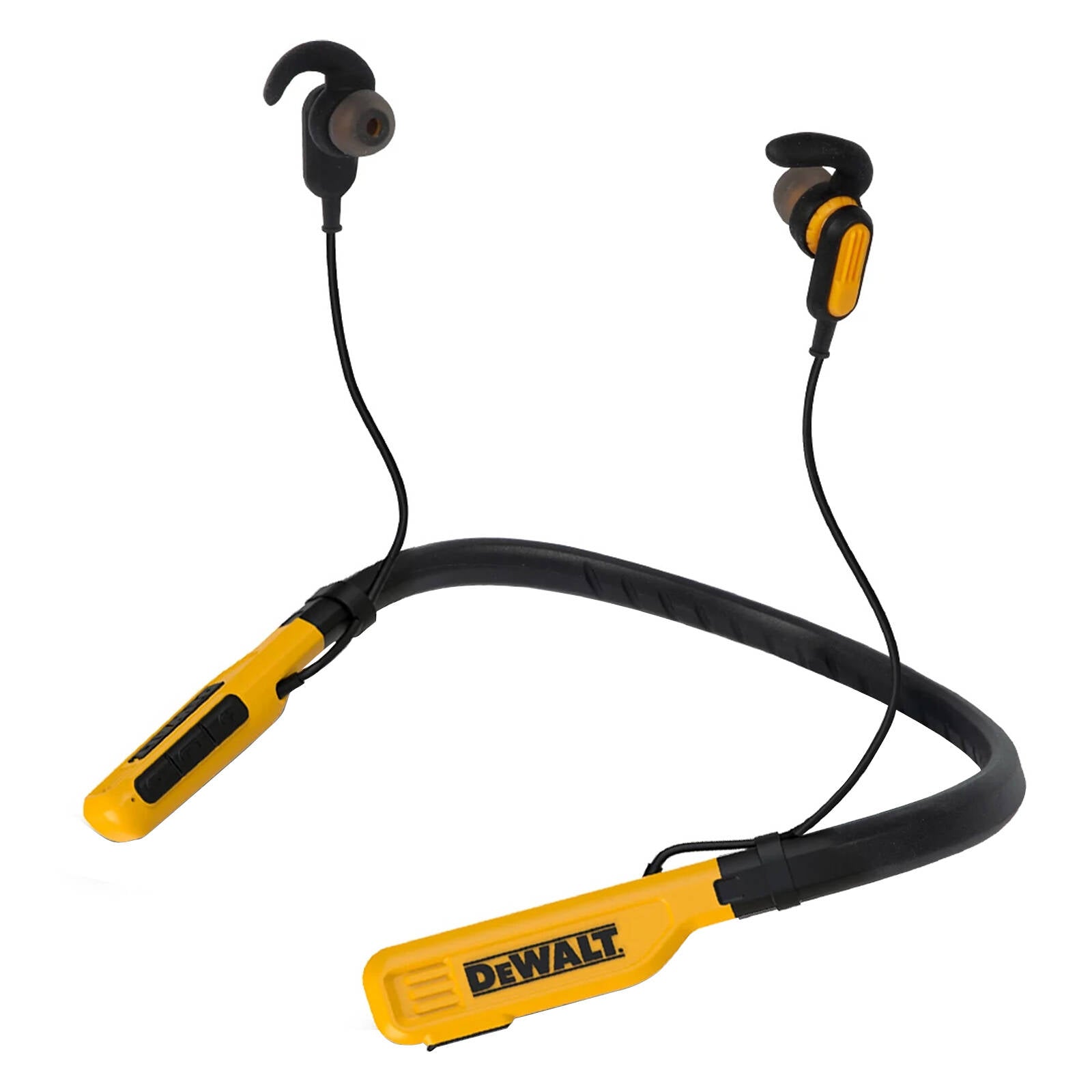 DeWALT Wireless Jobsite Pro Bluetooth Neckband Earphones, IPX6 1902091DWE