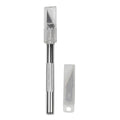 Craftright Precision Craft Knife - 185mm - Aluminium - 2 Blades - SuperSaverAU - view 1