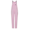Green Hip All Women Overalls Pink Size 18 Cotton Drill Bib & Brace