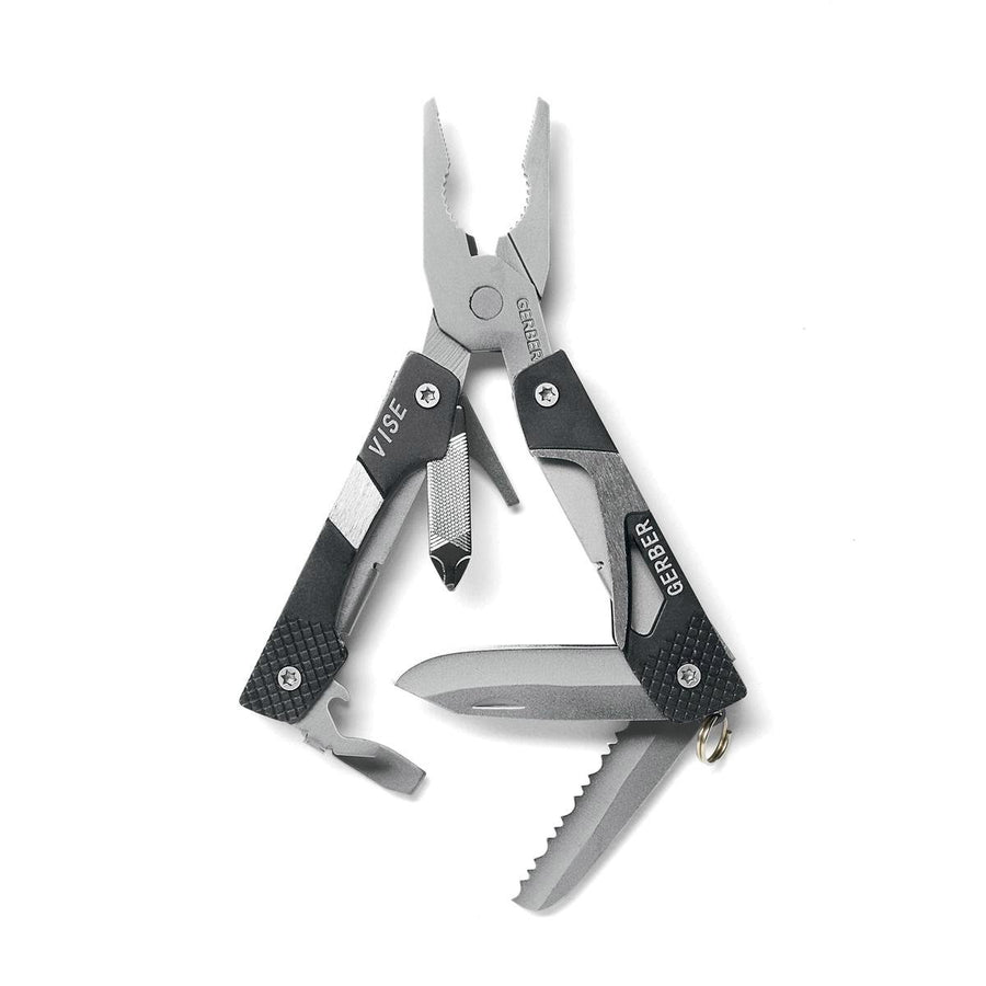 Gerber Vise Multi Tool - Compact Stainless Steel - 9 Tools - Easy Carry - SuperSaverAU - view 1