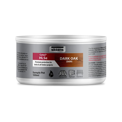 Sikkens Dark Oak Cetol Hlse 100ml Oil Based Timber Finish Satin - SuperSaverAU - view 1