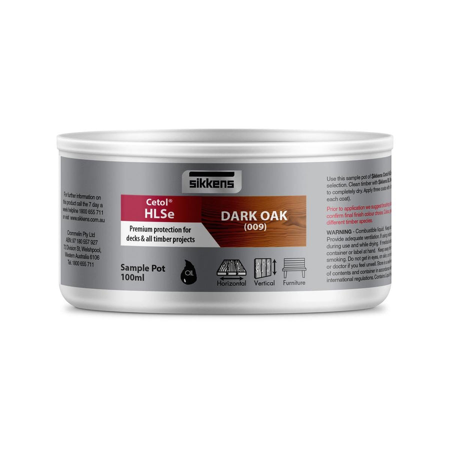 Sikkens Dark Oak Cetol Hlse 100ml Oil Based Timber Finish Satin - SuperSaverAU - view 1