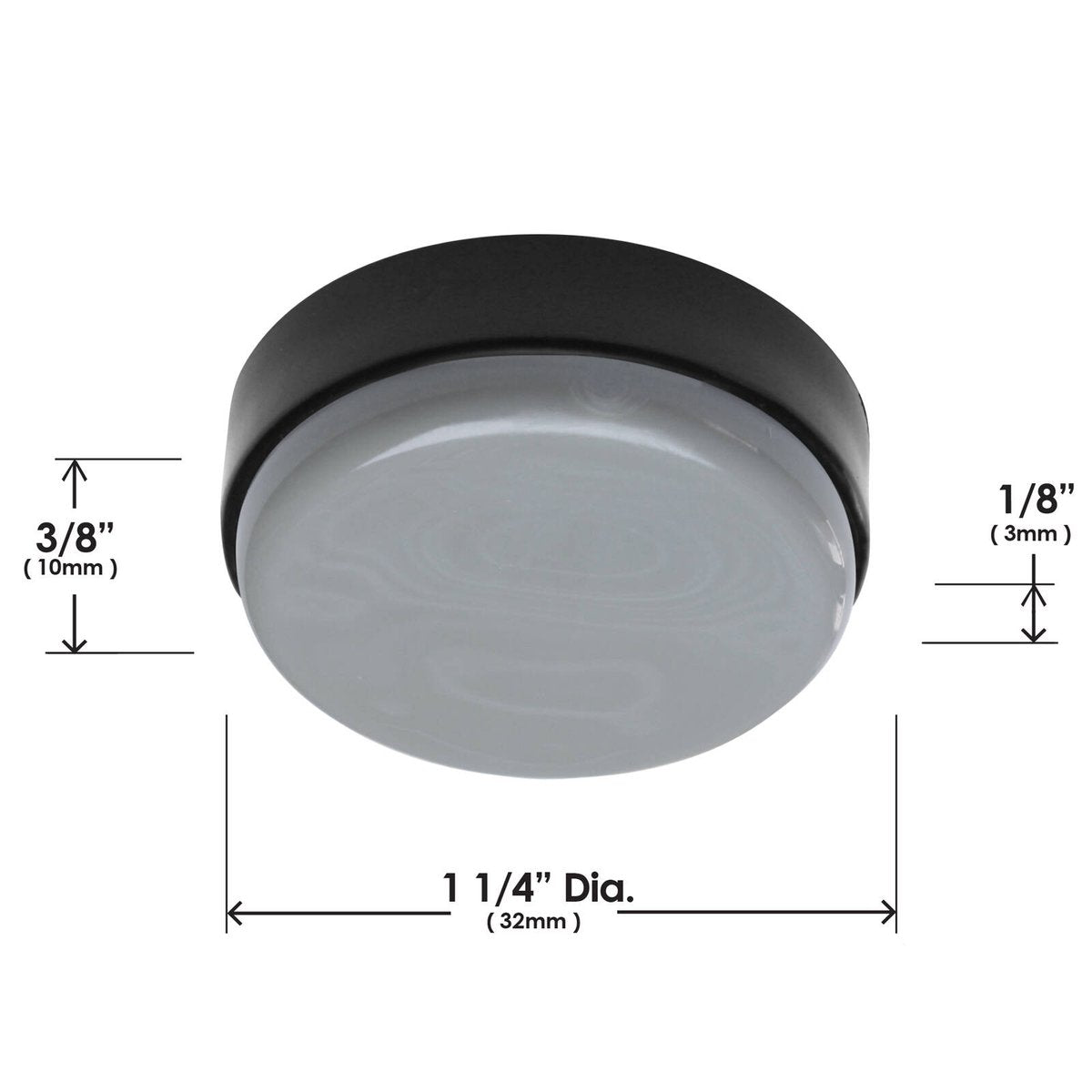 Slipstick Outdoor Screw in Nylon Glide - 32 mm Diameter - Weatherproof - SuperSaverAU - view 2