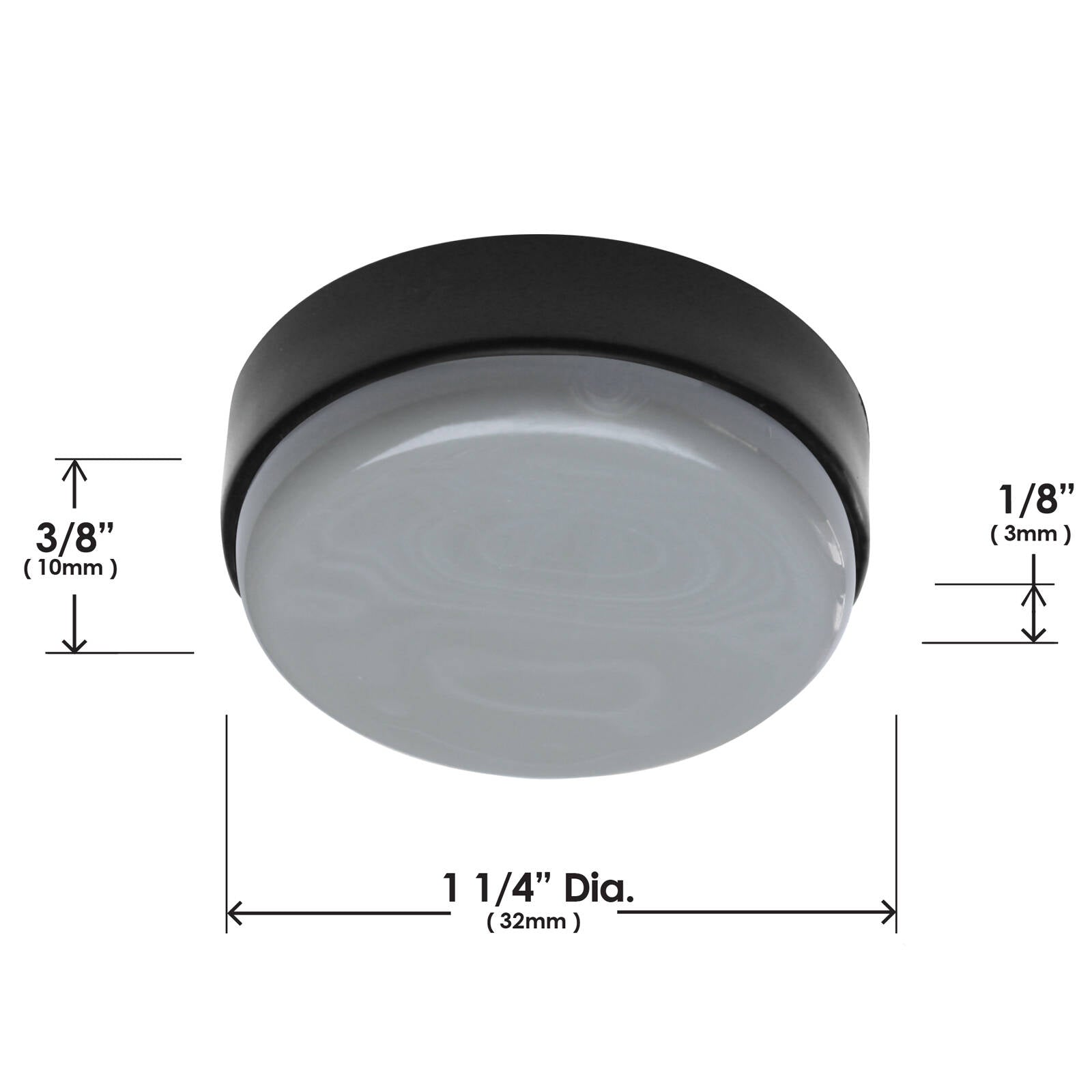 Slipstick 32mm Diameter Outdoor Screw-in Nylon Glide - 8 Pack