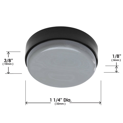 Slipstick 32mm Diameter Outdoor Screw-in Nylon Glide - 8 Pack