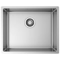 Artinox Radius 50 XL Single Bowl Sink - AISI 304 Stainless Steel, 250mm High, Overflow - ARTRAD5040XL