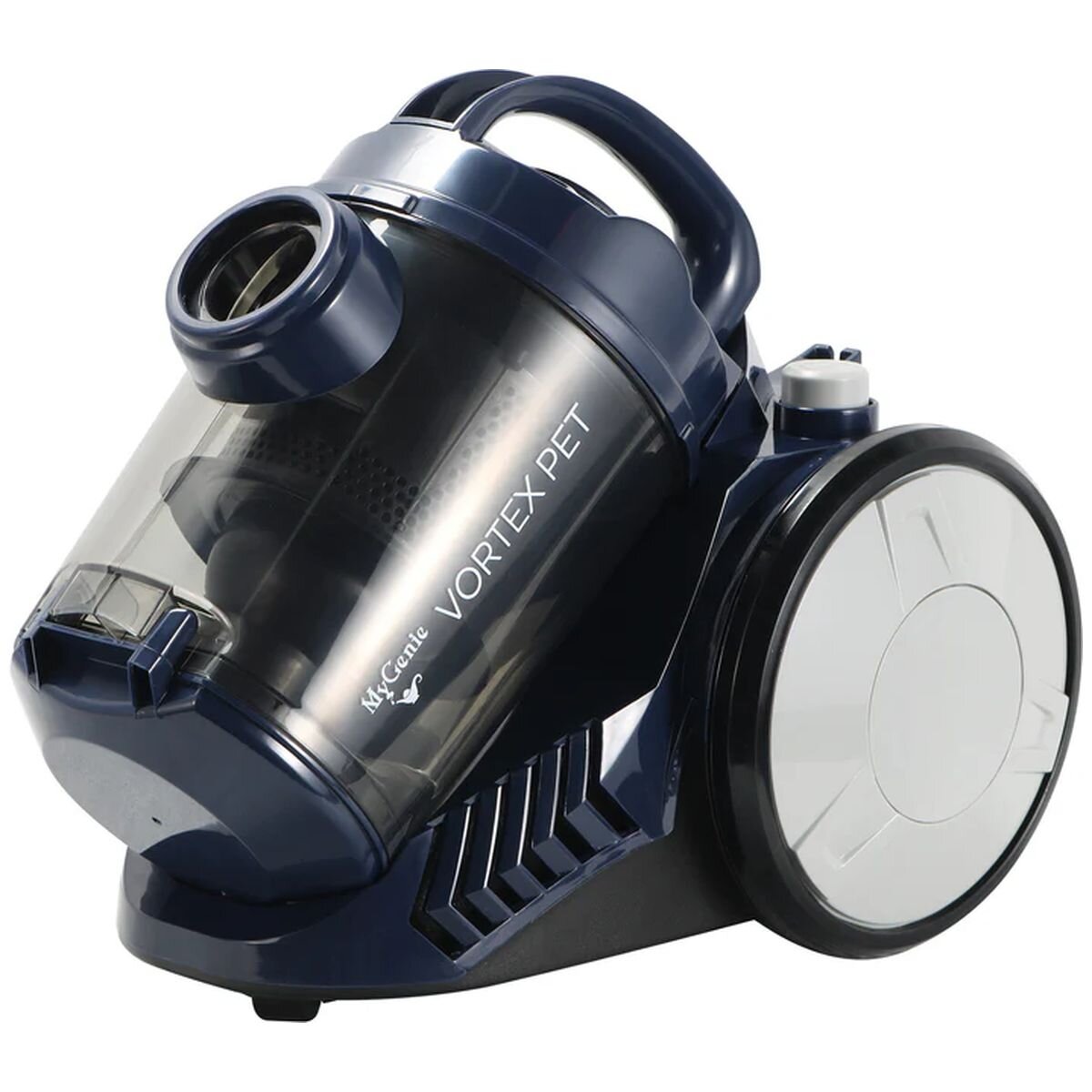 MyGenie 1000W canister pet vacuum - 3L dust capacity - large and small pet turbo heads - blue - 10005880