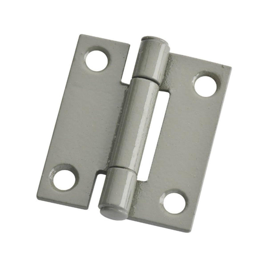 Lane Prime Coat Fixed Pin Butt Hinge 2 Pack - Grey - 35 x 28 x 1.2mm - SuperSaverAU - view 1
