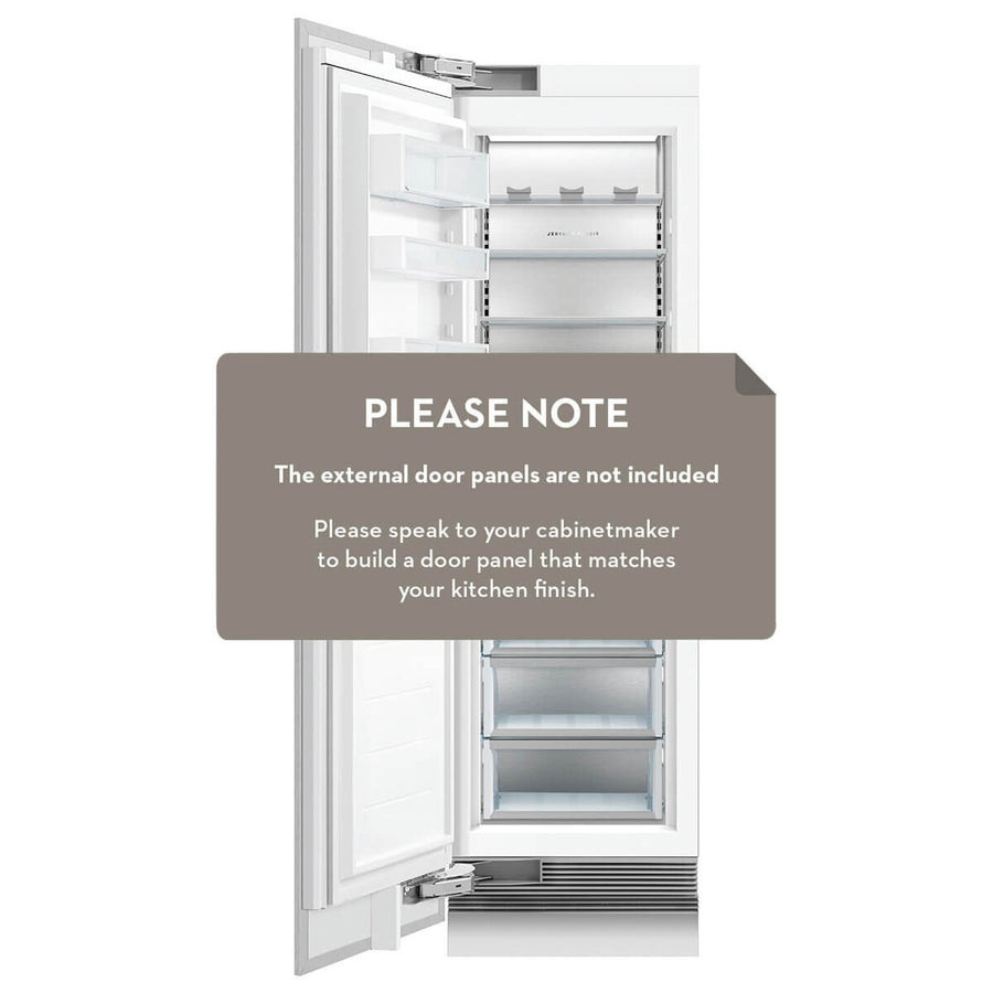 Fisher & Paykel Series 11 351L Integrated Column Fridge with Water - Left Hinge, ActiveSmart - RS6121SLHK1
