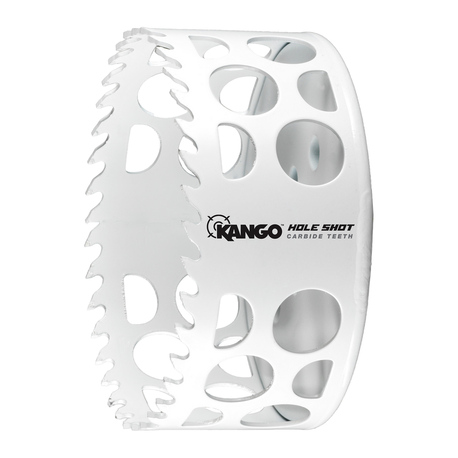 Kango 102mm Hole Shot Carbide Teeth Hole Saw - Multi-Material Cutting - SuperSaverAU - view 1
