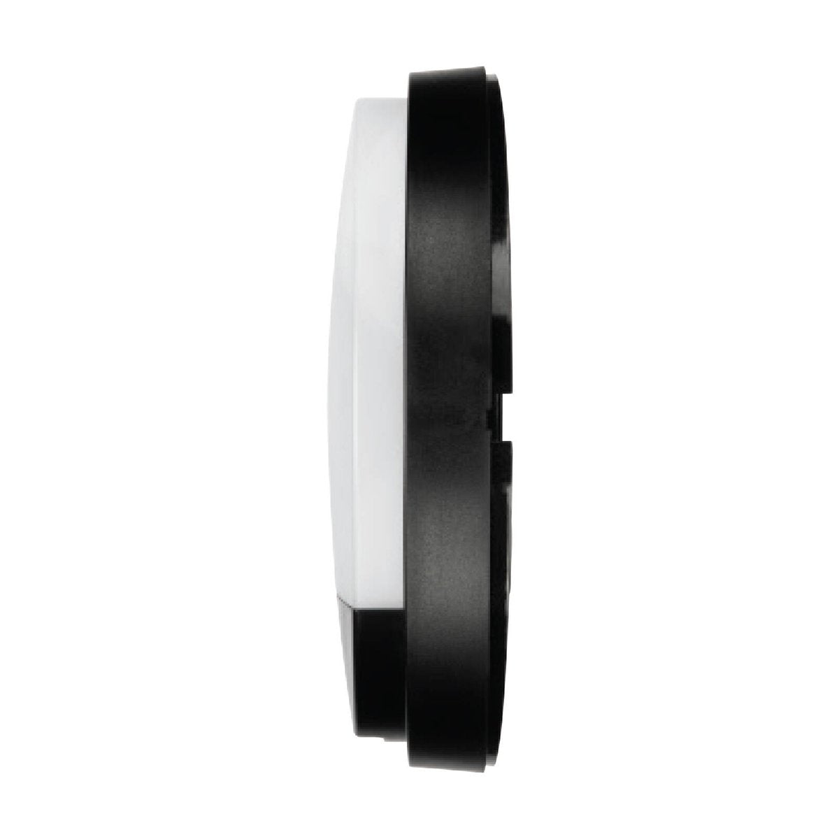 Brilliant 10W Alston Slimline Round Bunker Security Sensor Light - 205mm - Black - 1000 Lumens - PIR Motion Detection - SuperSaverAU - view 3