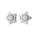 Shaw Mason Ivory Universal Multi Fit Tap Handles Pair - 93mm x 203mm - Easy Install - SuperSaverAU - view 1