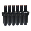 K Rain Pro S 50mm Sprinkler Trade Pack - 6 Pack - Adjustable Nozzles - Black - SuperSaverAU - view 1