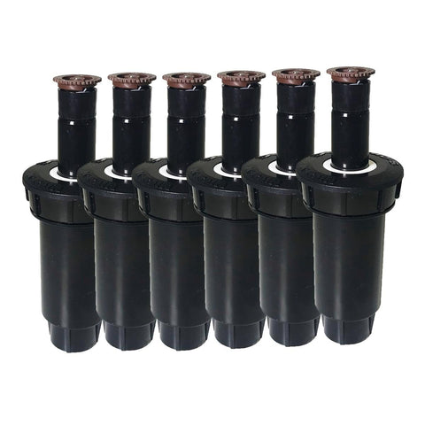 K Rain Pro S 50mm Sprinkler Trade Pack - 6 Pack - Adjustable Nozzles - Black - SuperSaverAU - view 1