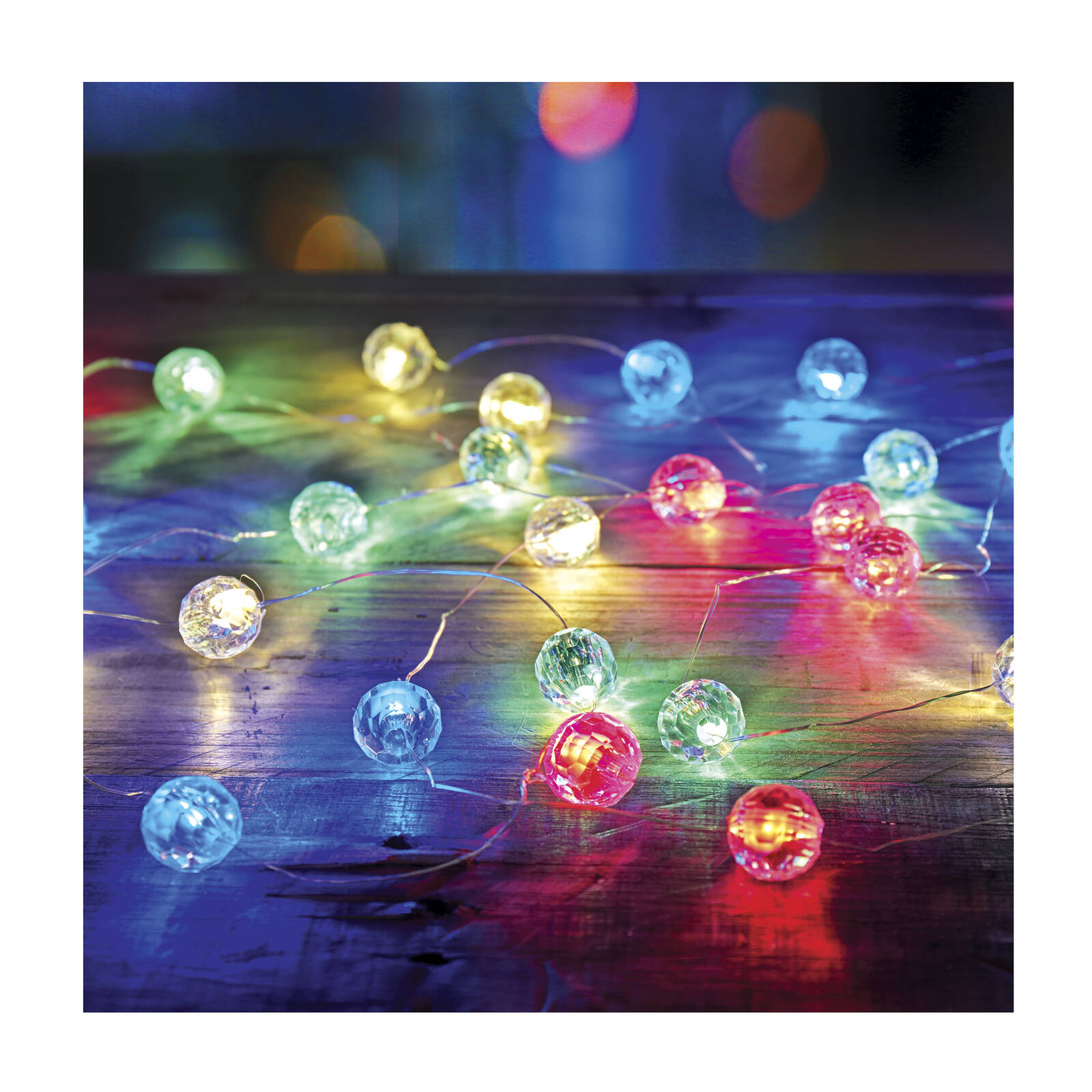 Lytworx 30 Multicolour Battery Copper Wire Ball Lights