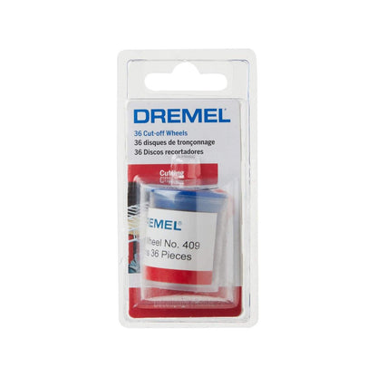 Dremel Cut Off Wheels 24mm 409 - 36 Pack - Black - Abrasive